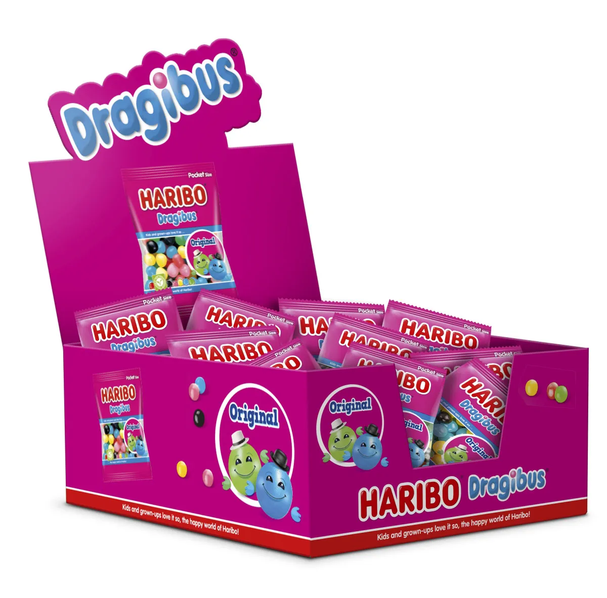 Haribo Dragibus (Veggie) zakje 80gr