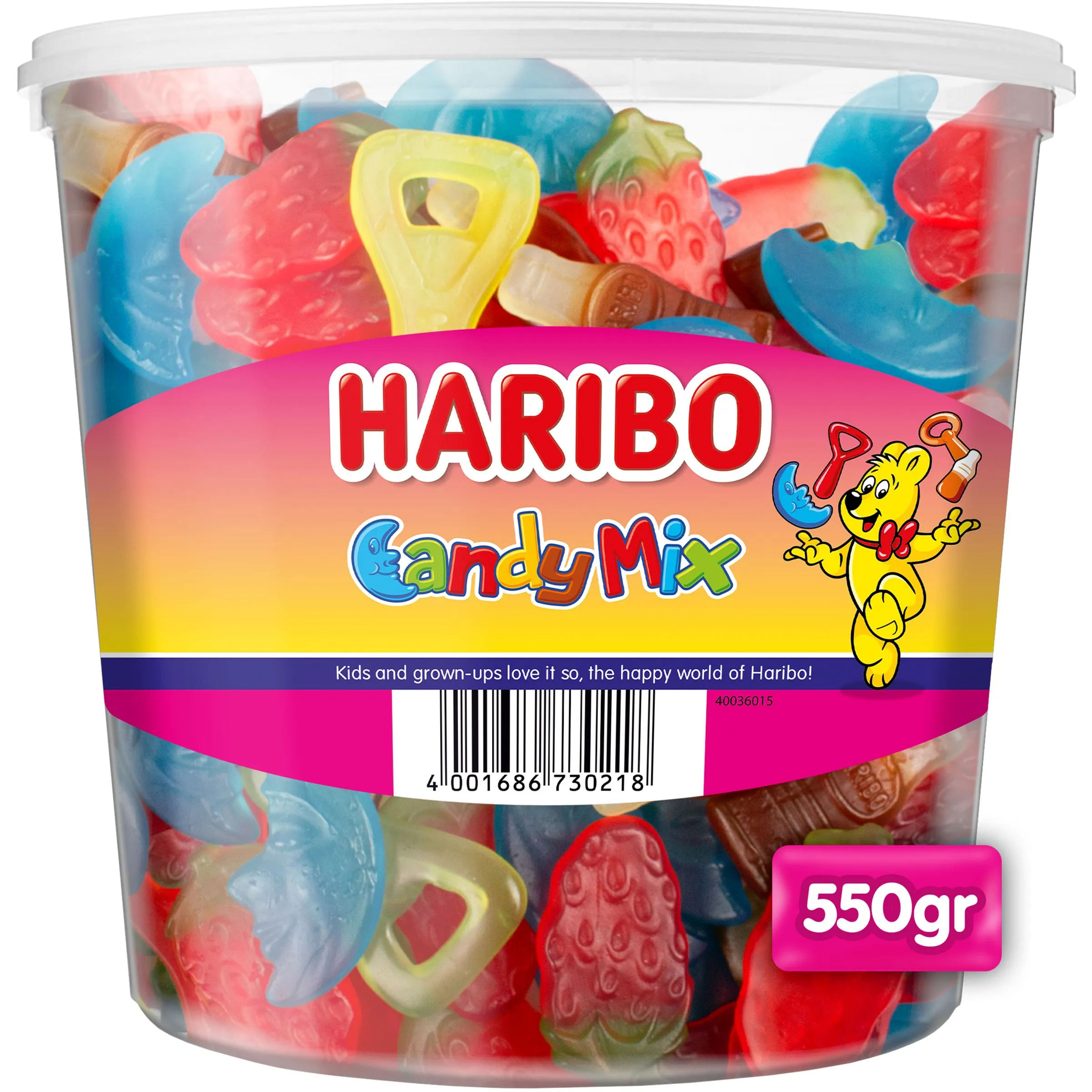 Haribo Candy Mix silo 550gr