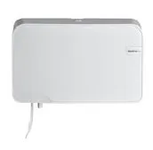Quartz White Duo Toiletrolhouder