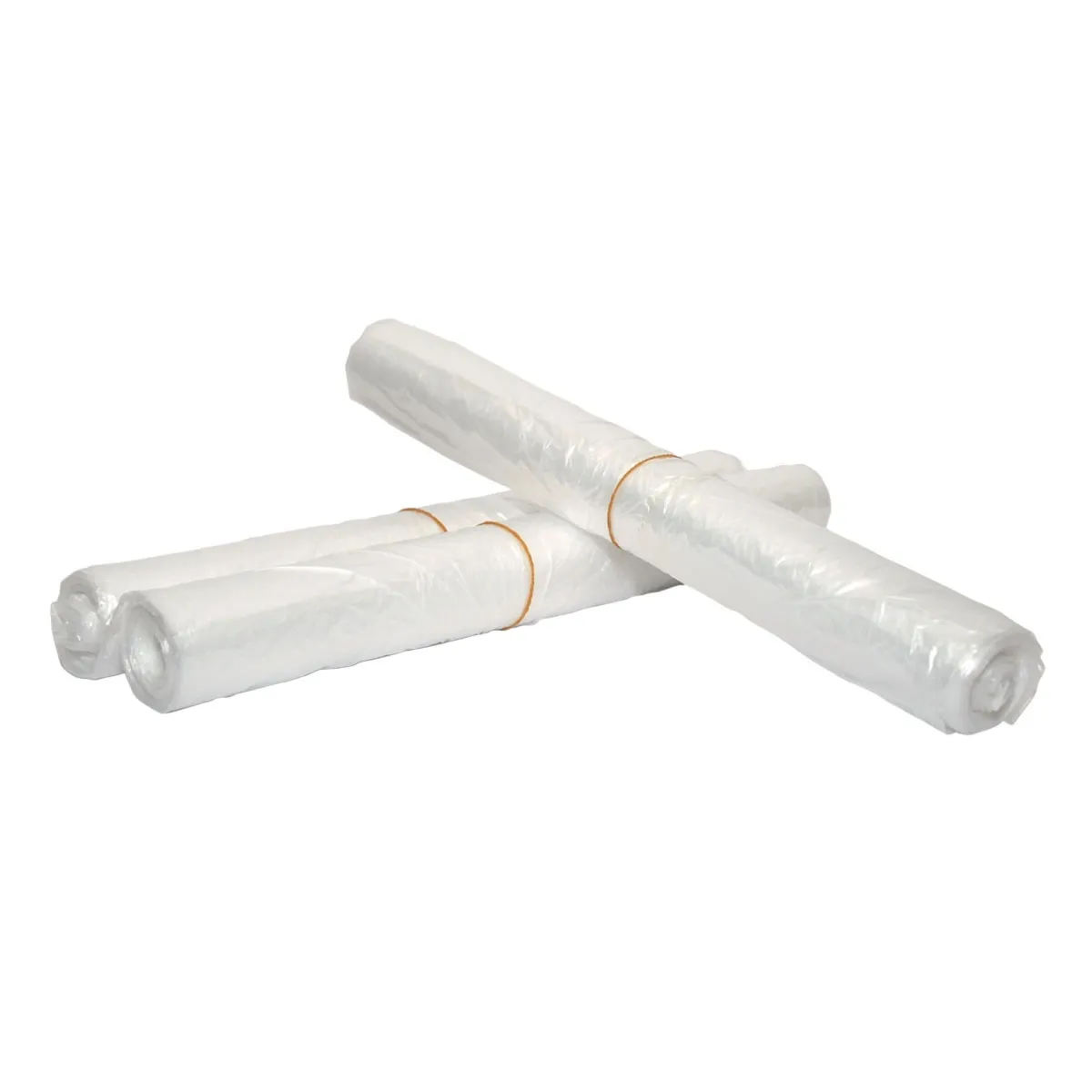 Afvalzakken HDPE Transp T10 50x45cm (Doos 50 rol)