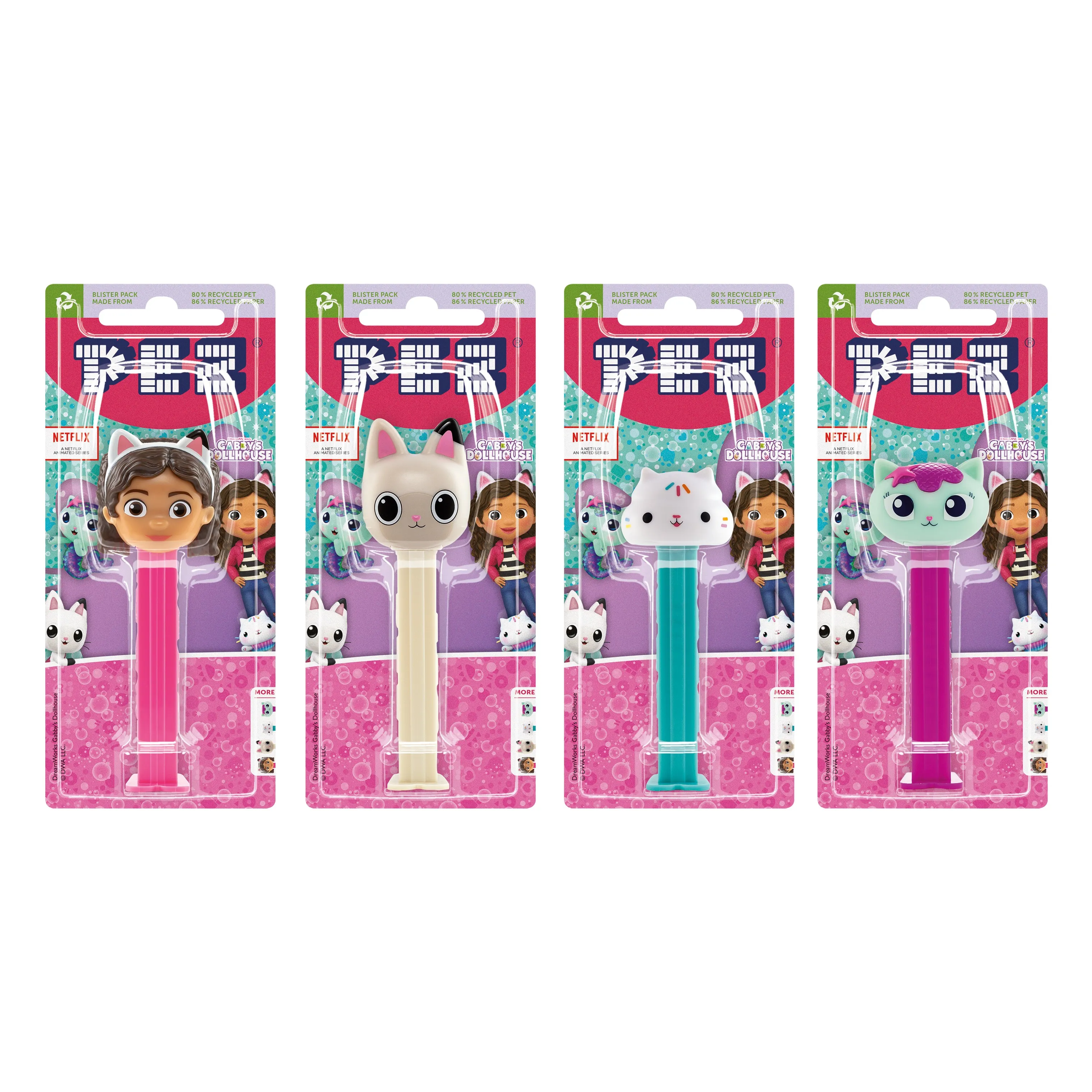 PEZ Gaby's Dollhouse blister