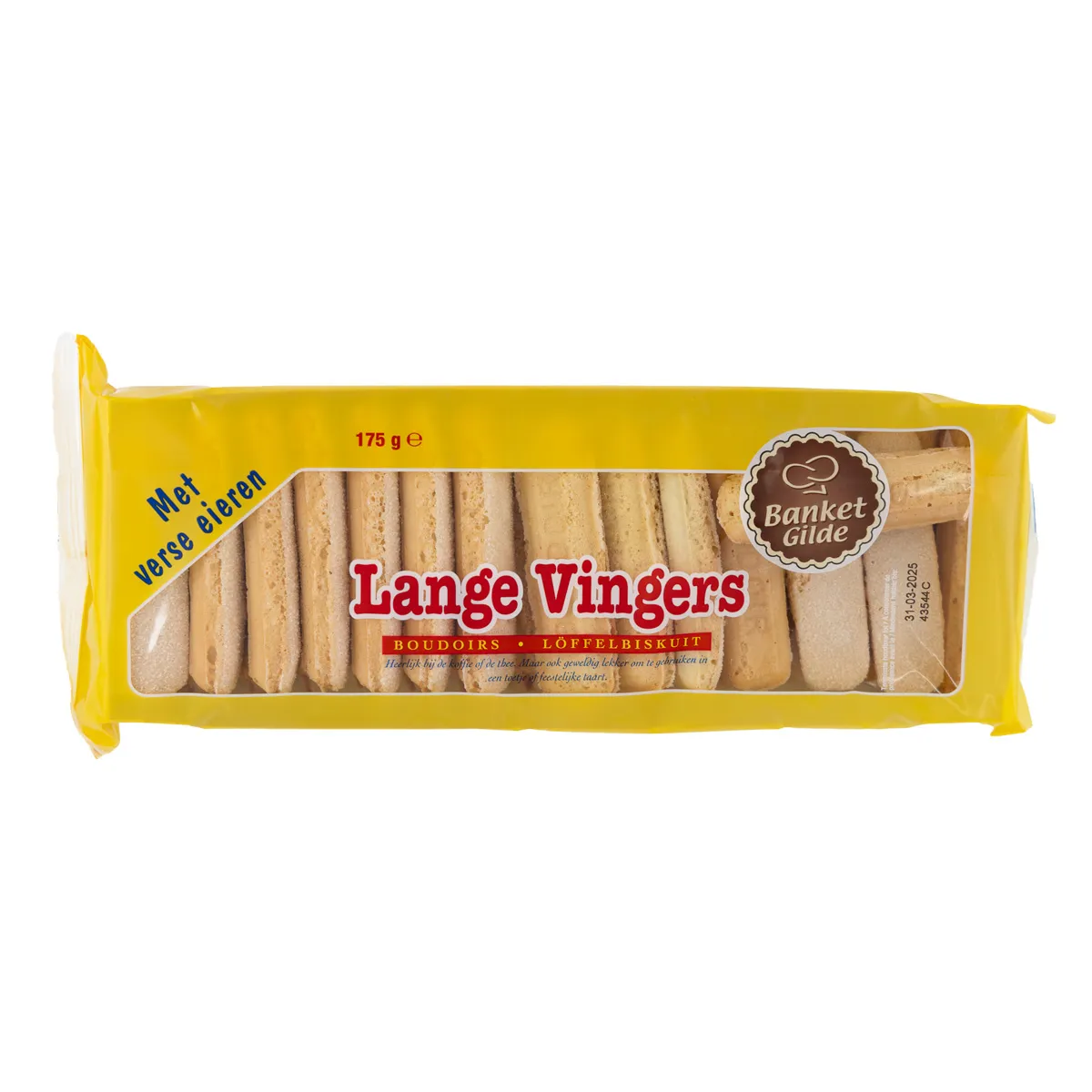 Banket Gilde Lange Vingers pak 175gr