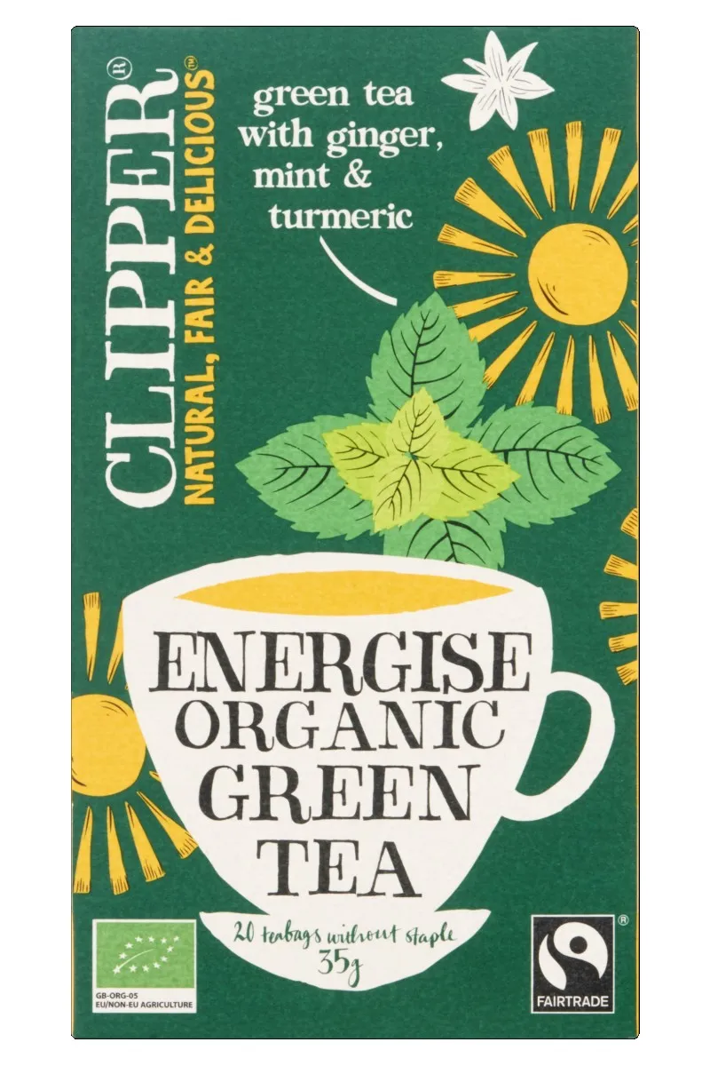 Clipper Functional Green Energise (BIO) doosje 20st