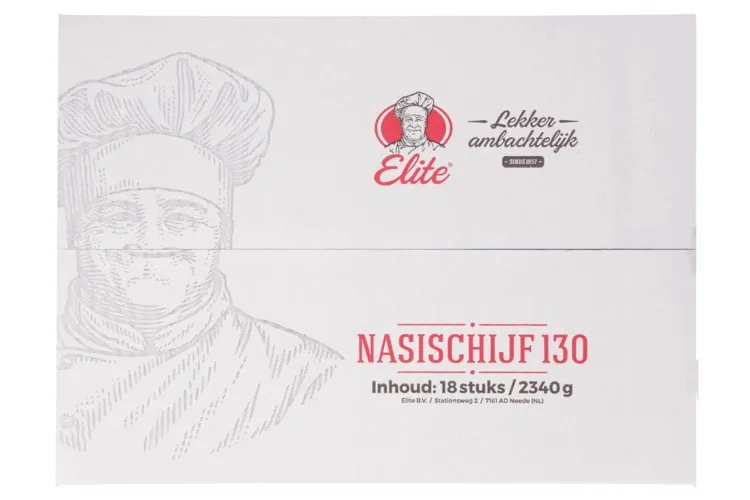 Elite Nasi Schijf 130gr