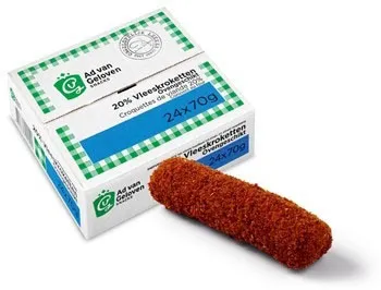 Ad van Geloven Kroket 20% (oven) 70gr
