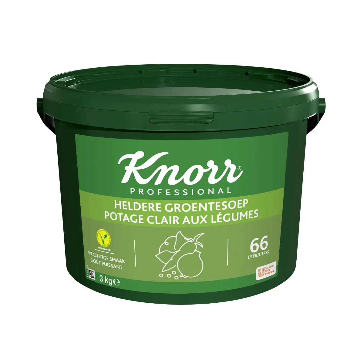 Knorr Heldere Groentesoep emmer 3kg