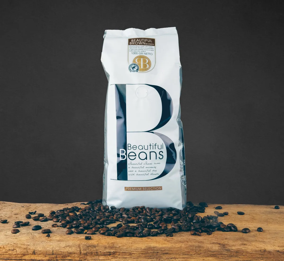 Beautiful Beans Brown Boon zak 1kg