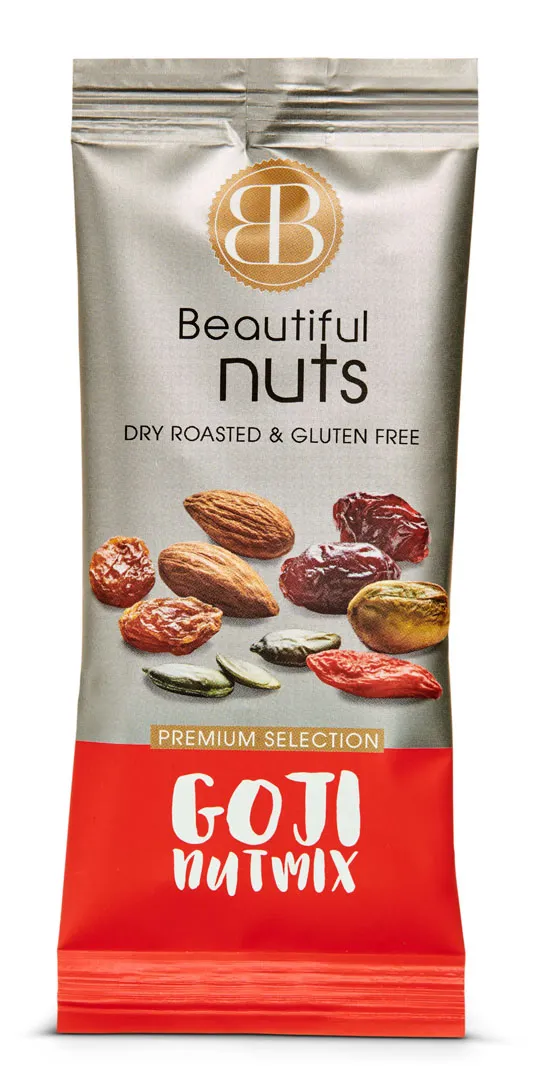 Beautiful Nuts Goji Mix zakje 50gr