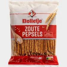 Bolletje Zoute Pepsels zak 180gr