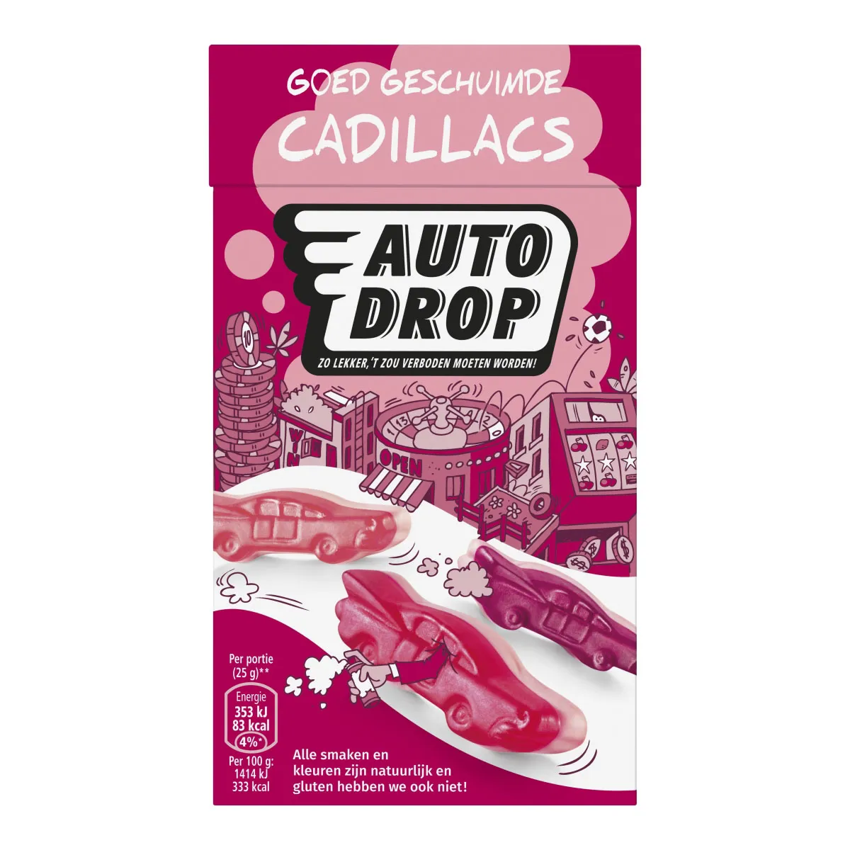 Autodrop Geschuimde Cadillacs 235gr