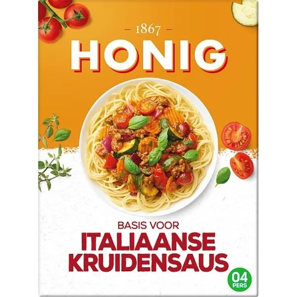 Honig Basis voor Italiaanse Kruidensaus 68gr