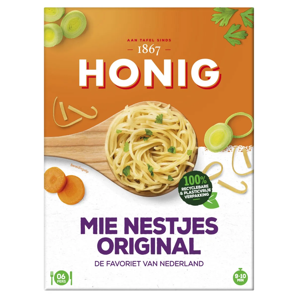 Honig Mie Nestjes Original pak 500gr
