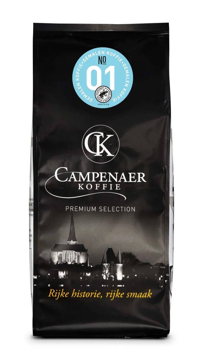 Campenaer No.01 Gemalen koffie zak 500gr