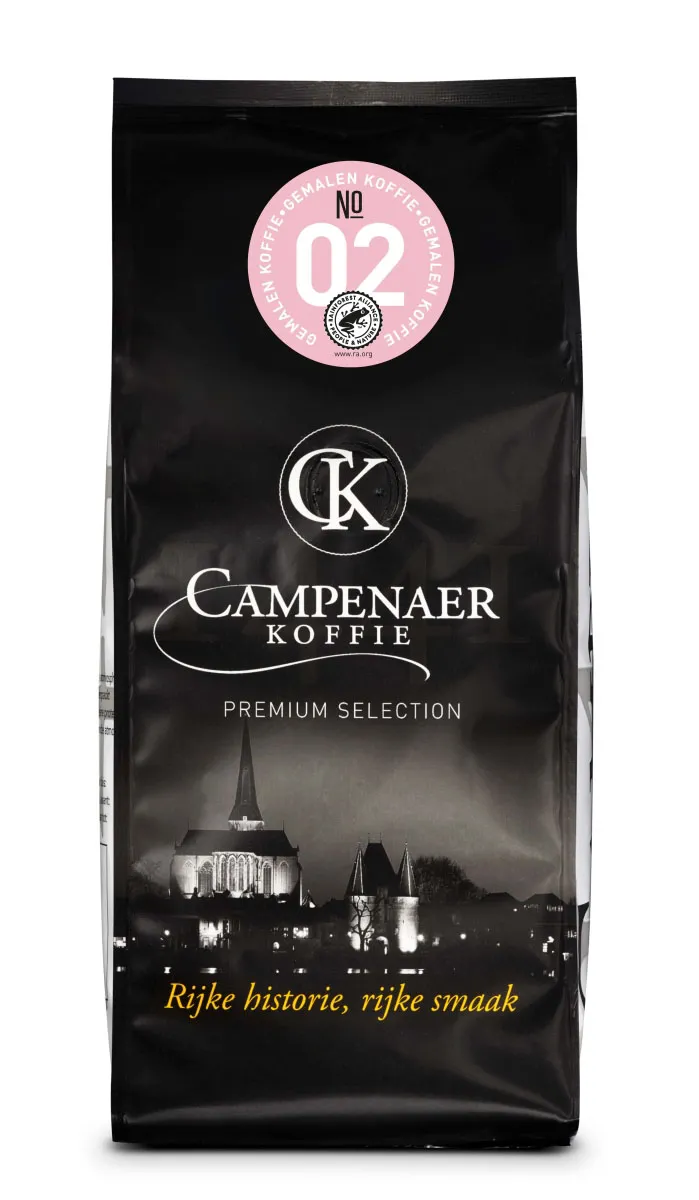 Campenaer No.02 Gemalen koffie zak 500gr