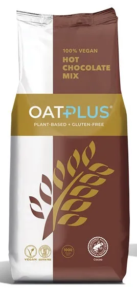 Oatplus Vegan Hot Chocolate Mix zak 1kg
