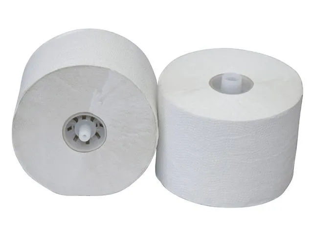 Toiletpapier Doppenrol 1-laags, wit, 150m x 10cm