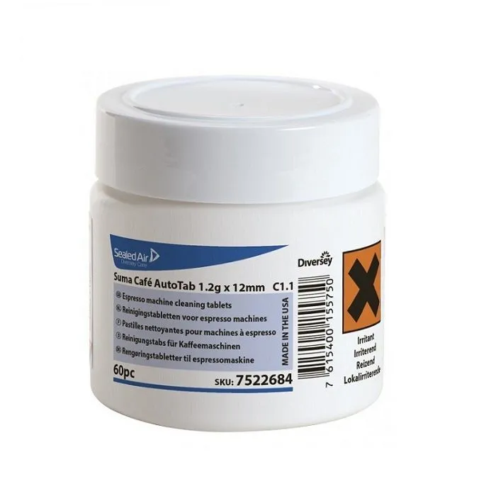 Etna (Diversey) Reinigingstablet potje 60st tbv Compact